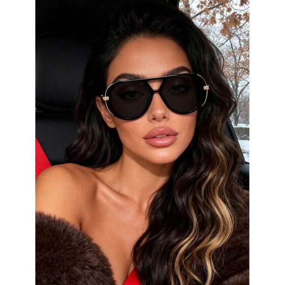Retro Minimalist Large Frame Glasses, And Men, St main image 6